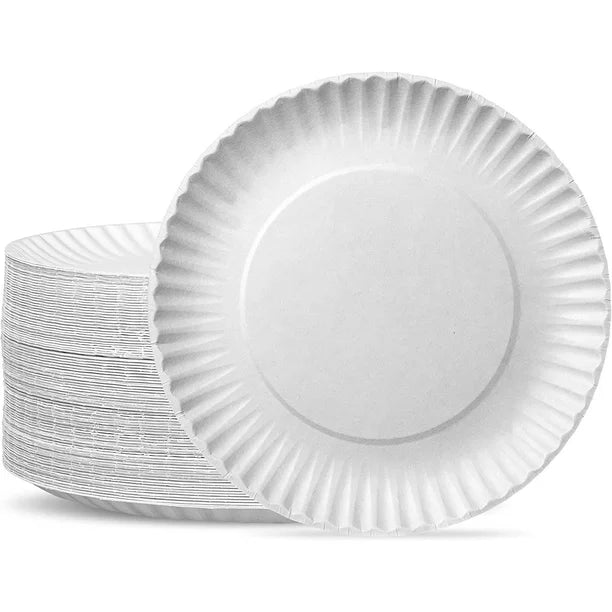 9" Paper Plates Bulk
