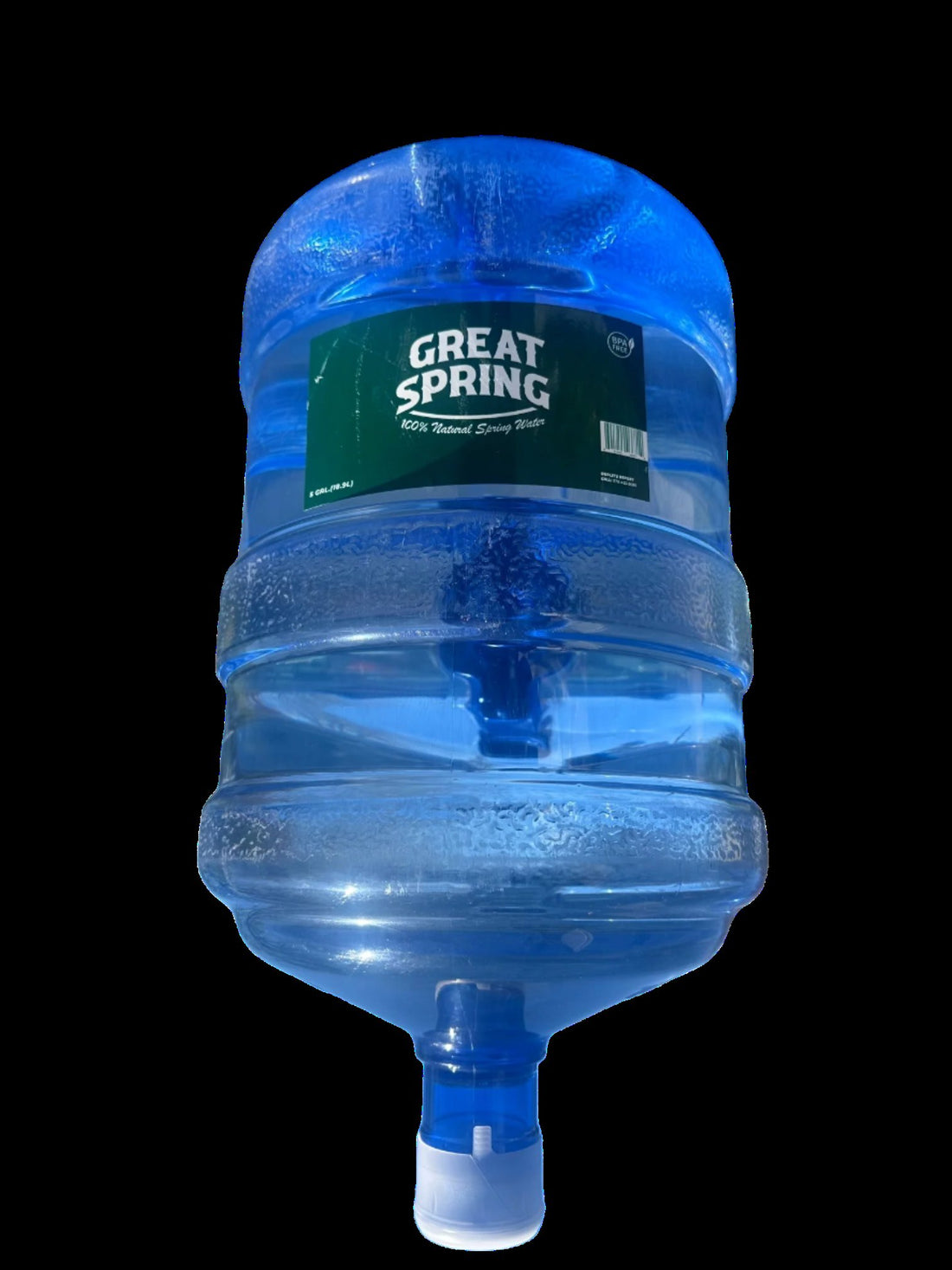 5 Gallon Great Spring, 100% Premium Natural Spring Water